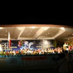 oval plaza stage