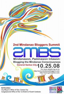 Poster of 2nd Mindanao Bloggers Summit