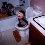 Manny in the Toilet