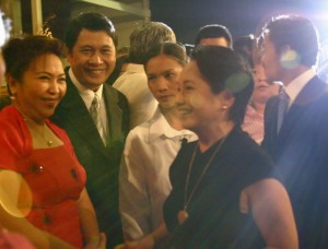 GMA's arrival