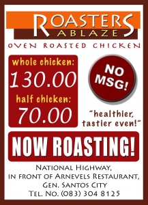 Roasters Flyer