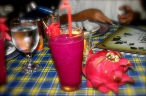 Dragonfruit Juice of Pablo's Steaks and Crabs
