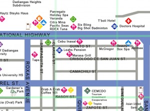 GenSan Map of Marasa