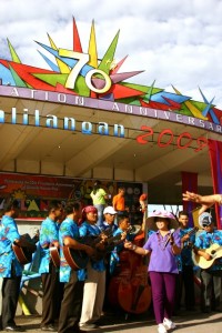 Brgy City Heights Rondalla with Capt Lulu Casabuena