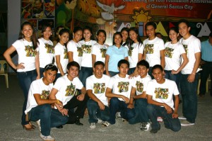 Darlene with Lakan & Lakambini Candidates