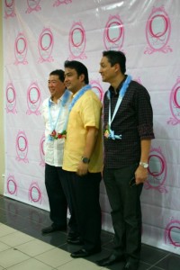 Senator Bong Revilla with Cong. Puentevella & Tonypet Albano