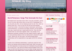 Rosilie: My Blog