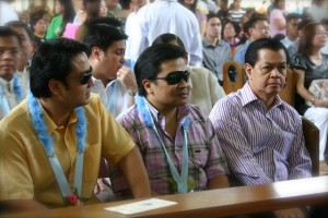 Senators Bong Revilla, Jinggoy Estrada & Vice Pres Noli de Castro