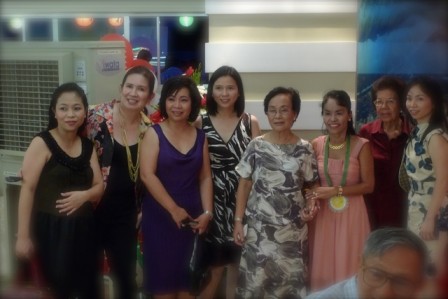 The gorgeous Veneracion women with Dionisia Pacquiao