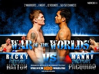 Pacquiao-Hatton Fight Poster