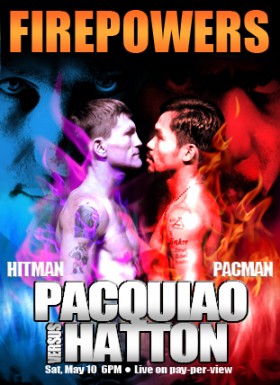 Pacquiao-Hatton Poster
