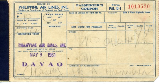 Dad's Cheap Davao-GenSan Plane Fare