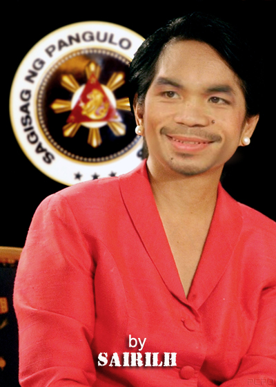 Pacquiao Funny Picture - PGMA spoof