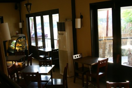 Orange Bistro's lower ground area