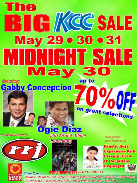 KCC Sale Poster