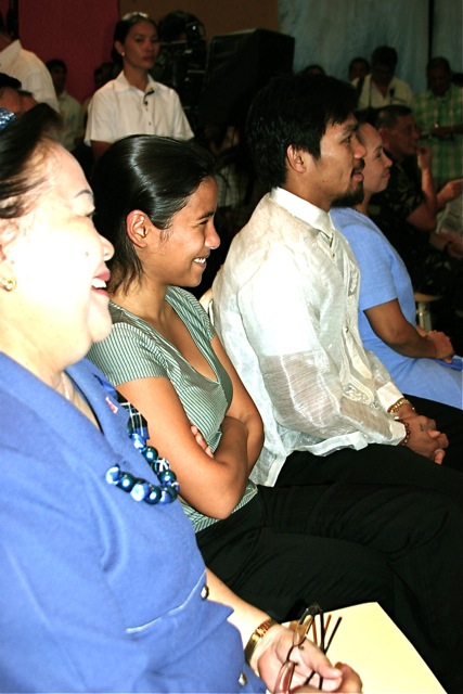 Pacquiao GMA Darlene & Vice Mayor Congson