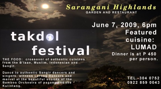 Takdol Festival Poster